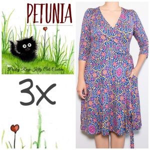 Classic Wrap Dress with POCKETS!